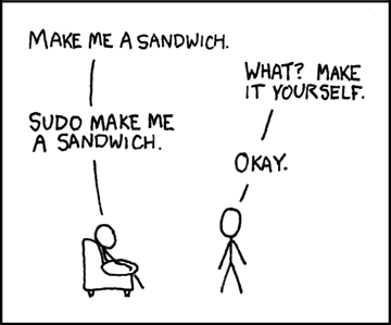 Sandwich from xkcd.com
